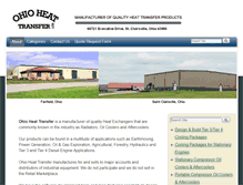 Tablet Screenshot of ohioheattransfer.com